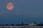 photo of Full Moon Churchill Manitoba Canada