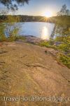photo of George Lake Killarney Provincial Park Sunset Ontario