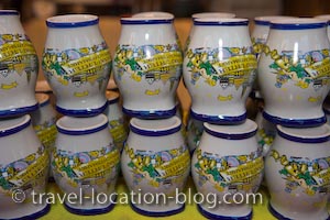 photo of Apfelwein Gluehwein Mugs In Frankfurt Germany