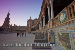 photo of Plaza De Espana Seville Andalusia Spain