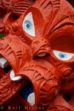 photo of Maori Totem Carving