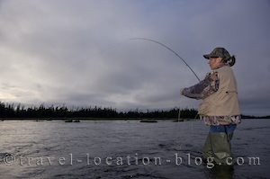 photo of Fly Fishing In Salmon River Main Brook Newfoundland