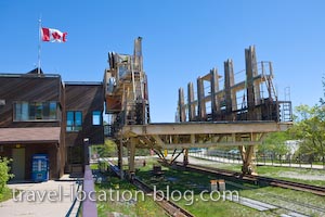 photo of Snakes And Marine Railways In Big Chute Ontario